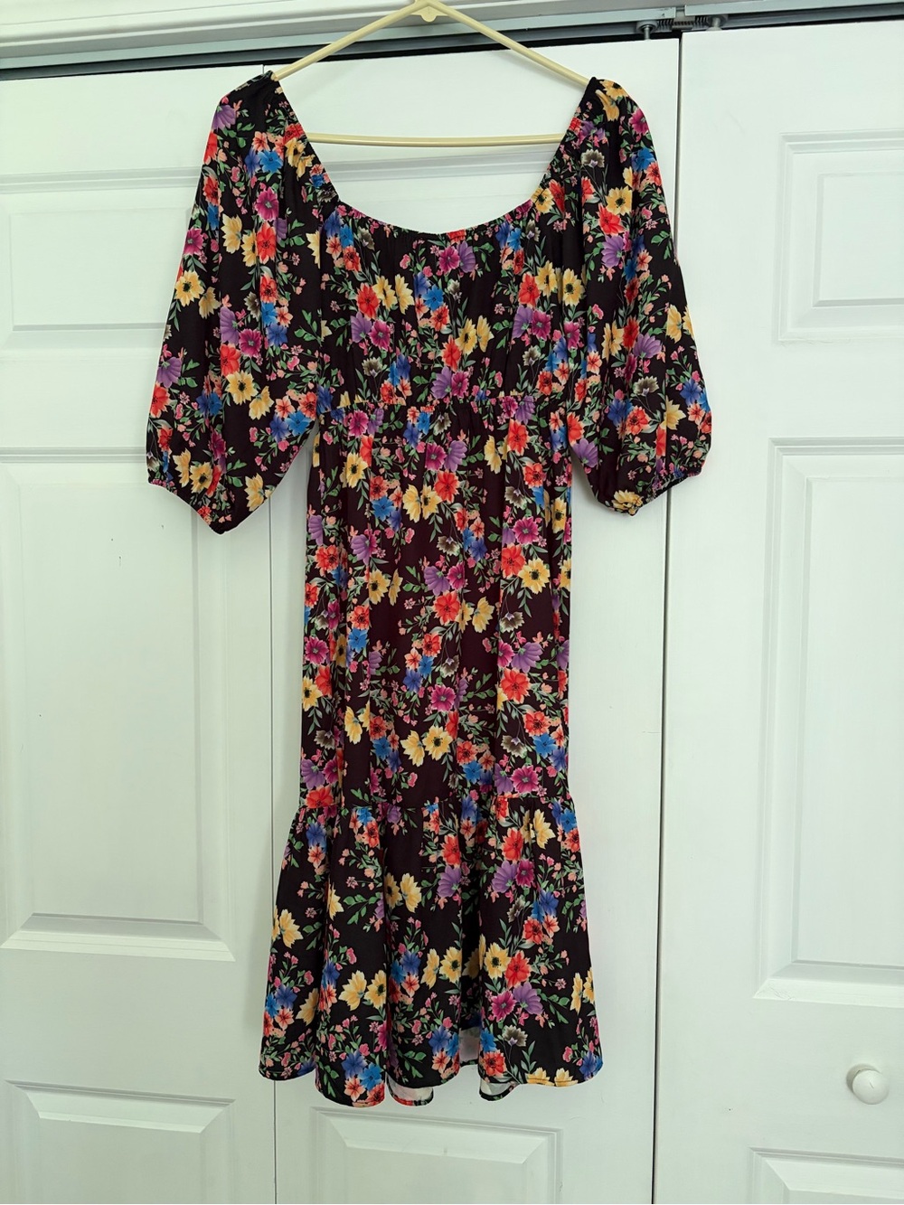 ANTHROPOLOGIE Yumi Kim hestia mini dress floral size XS - Picture 7 of 8